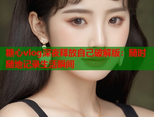 糖心vlog深夜释放自己破解版：随时随地记录生活瞬间