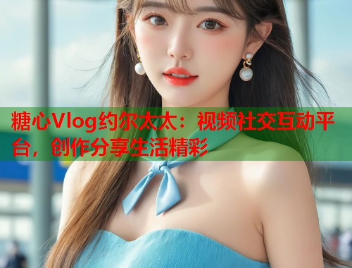 糖心Vlog约尔太太：视频社交互动平台，创作分享生活精彩  第2张