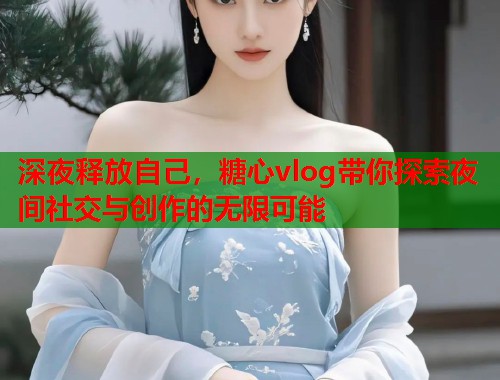 深夜释放自己，糖心vlog带你探索夜间社交与创作的无限可能