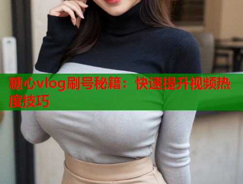 糖心vlog刷号秘籍：快速提升视频热度技巧