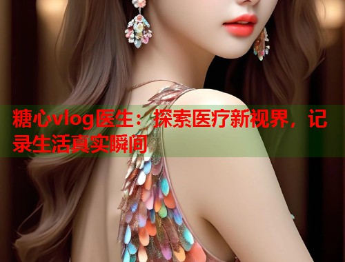 糖心vlog医生：探索医疗新视界，记录生活真实瞬间