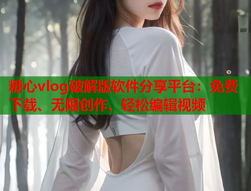 糖心vlog破解版软件分享平台：免费下载、无限创作、轻松编辑视频