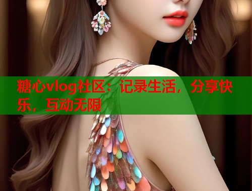糖心vlog社区：记录生活，分享快乐，互动无限