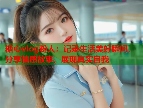 糖心vlog粉人：记录生活美好瞬间，分享情感故事，展现真实自我  第2张