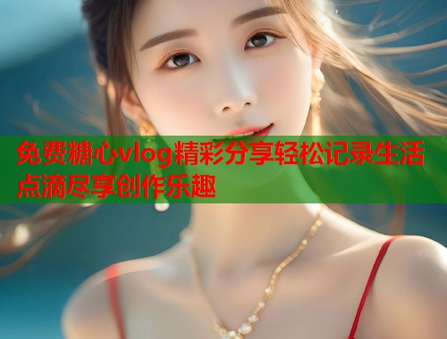 免费糖心vlog精彩分享轻松记录生活点滴尽享创作乐趣