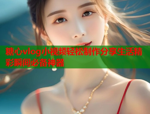 糖心vlog小视频轻松制作分享生活精彩瞬间必备神器