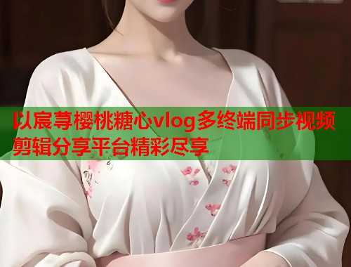 以宸荨樱桃糖心vlog多终端同步视频剪辑分享平台精彩尽享