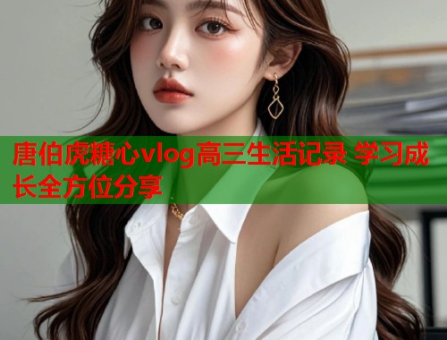 唐伯虎糖心vlog高三生活记录 学习成长全方位分享