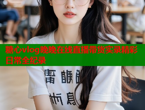 糖心vlog晚晚在线直播带货实录精彩日常全纪录