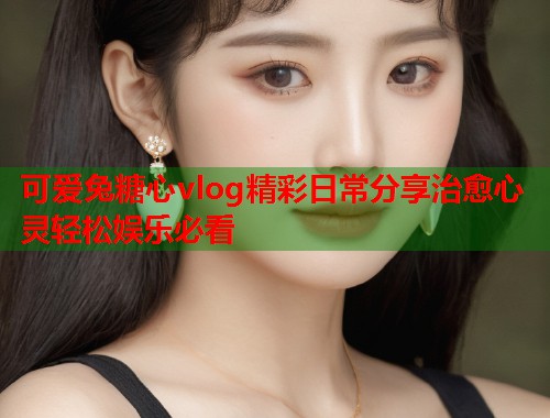 可爱兔糖心vlog精彩日常分享治愈心灵轻松娱乐必看
