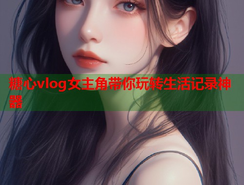 糖心vlog女主角带你玩转生活记录神器