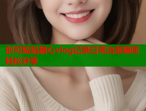 创可贴贴糖心vlog记录日常治愈瞬间轻松分享
