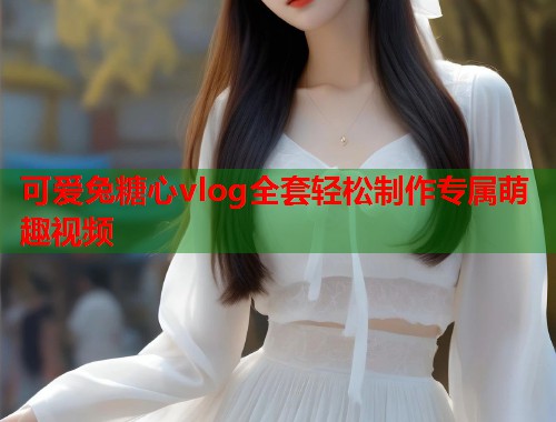 可爱兔糖心vlog全套轻松制作专属萌趣视频