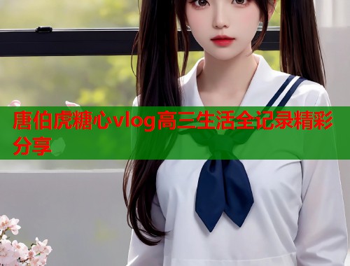 唐伯虎糖心vlog高三生活全记录精彩分享  第2张