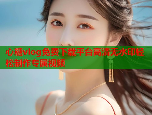 心糖vlog免费下载平台高清无水印轻松制作专属视频  第2张