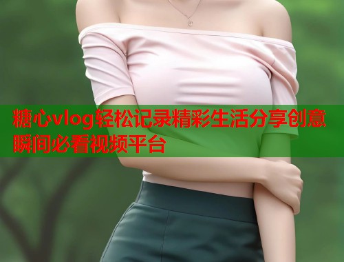 糖心vlog轻松记录精彩生活分享创意瞬间必看视频平台  第1张