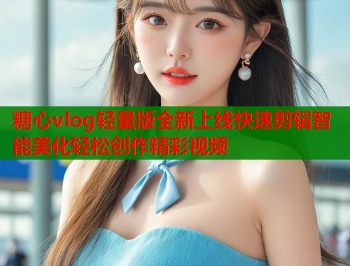 糖心vlog轻量版全新上线快速剪辑智能美化轻松创作精彩视频  第1张