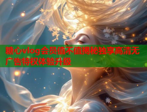 糖心vlog会员值不值揭秘独享高清无广告特权体验升级  第2张