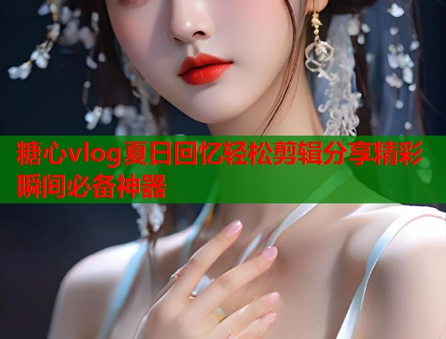 糖心vlog夏日回忆轻松剪辑分享精彩瞬间必备神器