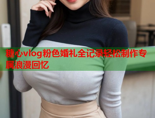 糖心vlog粉色婚礼全记录轻松制作专属浪漫回忆