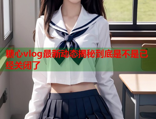 糖心vlog最新动态揭秘到底是不是已经关闭了  第2张