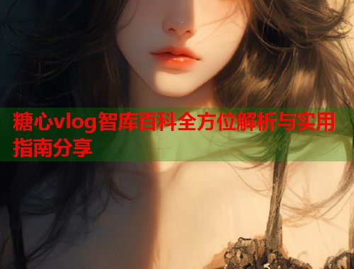 糖心vlog智库百科全方位解析与实用指南分享