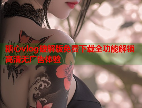 糖心vlog破解版免费下载全功能解锁高清无广告体验  第1张