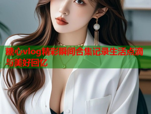 糖心vlog精彩瞬间合集记录生活点滴与美好回忆  第1张