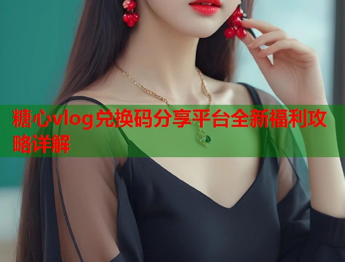 糖心vlog兑换码分享平台全新福利攻略详解