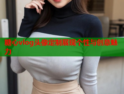 糖心vlog头像定制展现个性与创意魅力
